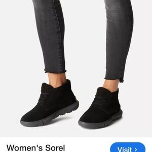 Sorel Women's Black Ankle Boots WOMEN'S Size 11 SOREL EXPLORER™ II DRIFT BOOT